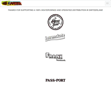 Tablet Screenshot of karteldistribution.com